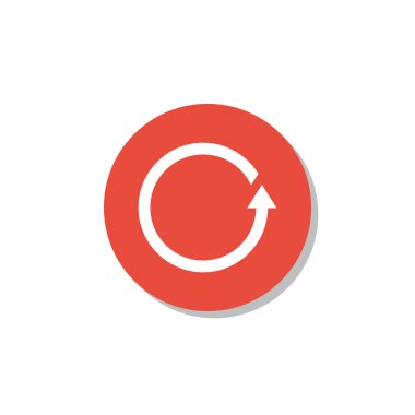 Beyaz arka plan, kırmızı daire sınır, beyaz outli üstünde kutsal kişilerin resmi yeniden