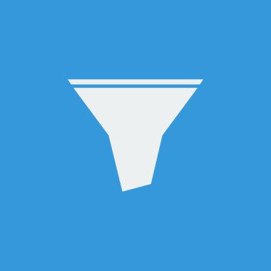 Mavi arka plan, beyaz anahat, büyük boy işaret üstünde kutsal kişilerin resmi filtre