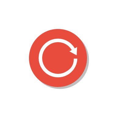 Beyaz arka plan, kırmızı daire sınır, beyaz outli üstünde kutsal kişilerin resmi yeniden