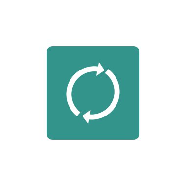 Yeşil dikdörtgen arka plan, beyaz anahat üstünde kutsal kişilerin resmi Yenile