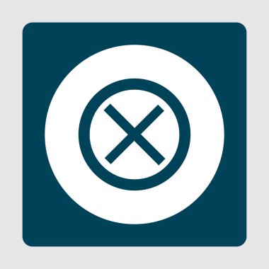 Mavi tarafından çevrili beyaz daire arka plan üstünde kutsal kişilerin resmi iptal