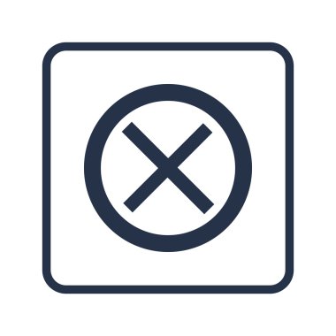 Beyaz arka plan, yuvarlatılmış dikdörtgen kenarlık, mavi üstünde kutsal kişilerin resmi iptal