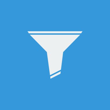 Mavi arka plan, beyaz anahat, büyük boy işaret üstünde kutsal kişilerin resmi filtre