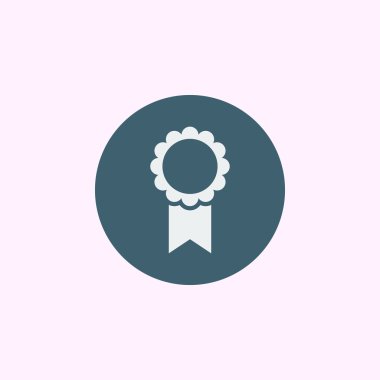 En iyi satıcı üstünde kutsal kişilerin resmi, mavi daire arka plan, beyaz anahat