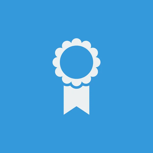 Icona del best seller, su sfondo blu, contorno bianco, simbolo di grandi dimensioni — Vettoriale Stock