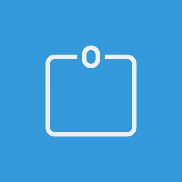Icona badge in formato vettoriale. Icona badge di qualità premium. Web grafica Badge icona segno su sfondo blu . — Vettoriale Stock