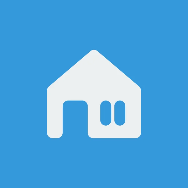 Главная значок, домашний символ, домашний вектор, домашний EPS, домашний образ, домашний логотип, дом квартира, домашний художественный дизайн, домашний синий — стоковый вектор