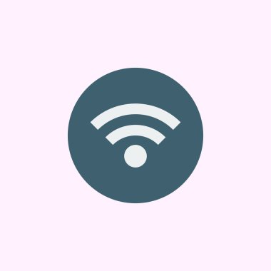 Wi-Fi ikonu, Wi-Fi sembolü, Wi-Fi vektörü, Wi-Fi görüntüsü, Wi-Fi logosu, Wi-Fi düz, Wi-Fi sanat tasarımı, Wi-Fi mavi halka