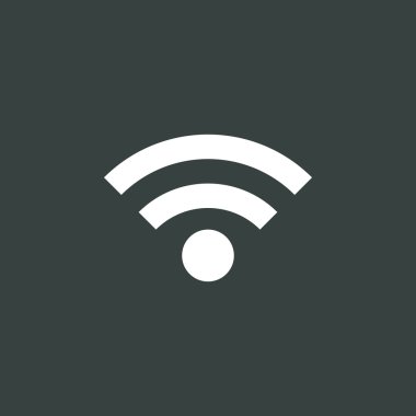 Wi-Fi ikonu, Wi-Fi sembolü, Wi-Fi vektörü, Wi-Fi görüntüsü, Wi-Fi logosu, Wi-Fi düz, Wi-Fi sanat tasarımı, Wi-Fi koyu