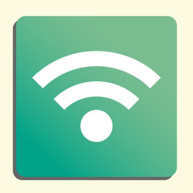 Wi-Fi ikonu, Wi-Fi sembolü, Wi-Fi vektörü, Wi-Fi görüntüsü, Wi-Fi logosu, Wi-Fi düz, Wi-Fi sanat tasarımı, Wi-Fi yeşil