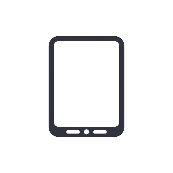 Tablet pictogram, Tablet symbool, Tablet vector, Tablet EPS, Tablet Image, Tablet logo, Tablet plat, Tablet Art Design, Tablet wit — Stockvector