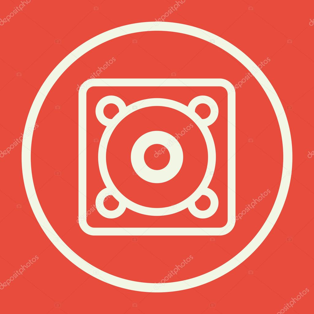 Speaker icon, speaker symbol, speaker vector, speaker eps, speaker