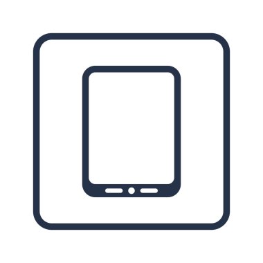 tablet simgesi, tablet simgesi, tablet vektörü, tablet eps, tablet görüntü, tablet logosu, tablet düz, tablet sanat tasarımı, tablet mavi yuvarlak