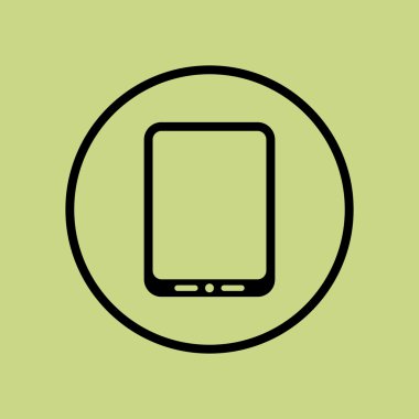 tablet simgesi, tablet simgesi, tablet vektörü, tablet eps, tablet görüntü, tablet logosu, tablet düz, tablet sanat tasarımı, tablet yeşil halka