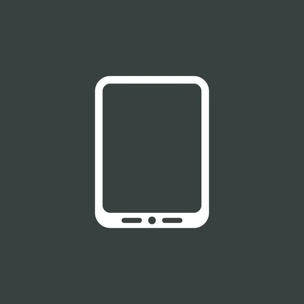 Icono de la tableta, símbolo de la tableta, vector de la tableta, eps tableta, imagen de la tableta, logotipo de la tableta, plana tableta, diseño de arte tableta — Archivo Imágenes Vectoriales