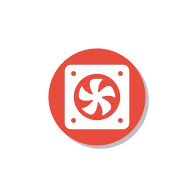 fan simgesi, fan sembolü, fan vektörü, fan eps, fan görüntüsü, fan logosu, fan düz, fan sanat tasarımı, fan kırmızı halka