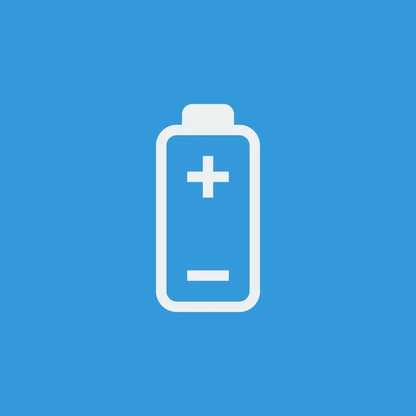 Battery icon, battery symbol, battery vector, battery eps, battery image, battery logo, battery flat, battery art design, battery blue — Stock Vector