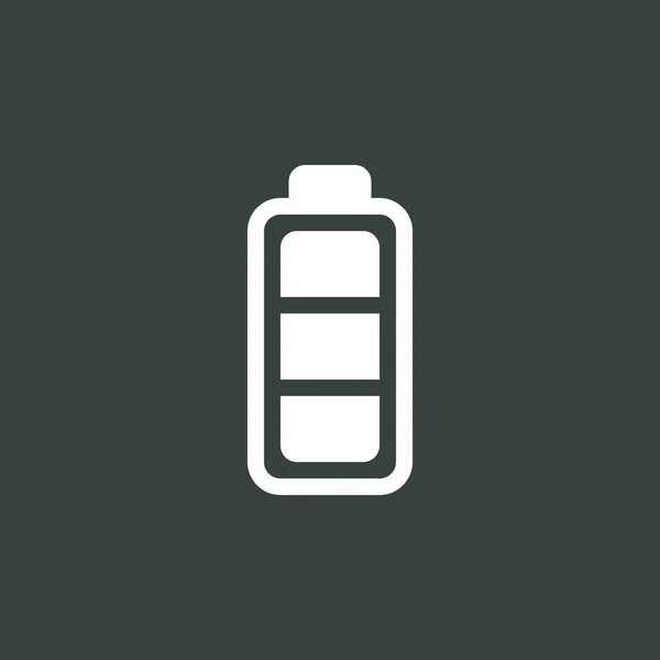 Battery icon, battery symbol, battery vector, battery eps, battery image, battery logo, battery flat, battery art design, battery dark — Stock Vector