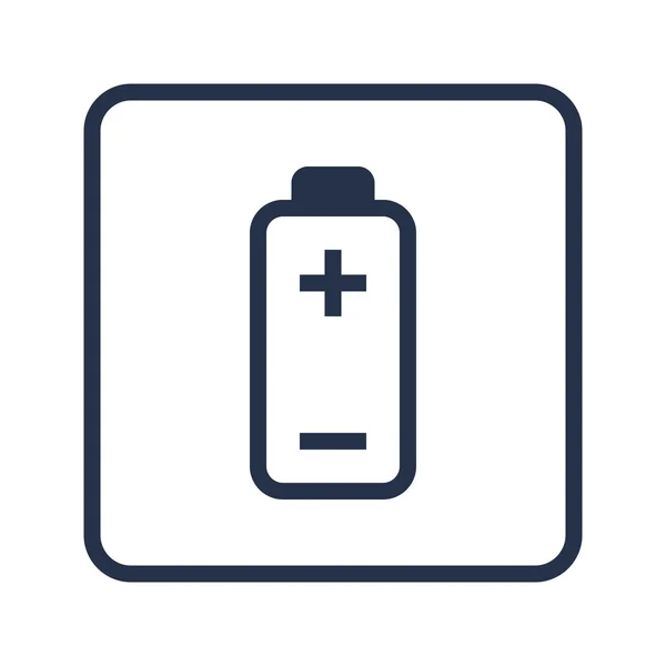Battery icon, battery symbol, battery vector, battery eps, battery image, battery logo, battery flat, battery art design, battery blue round — Stock Vector