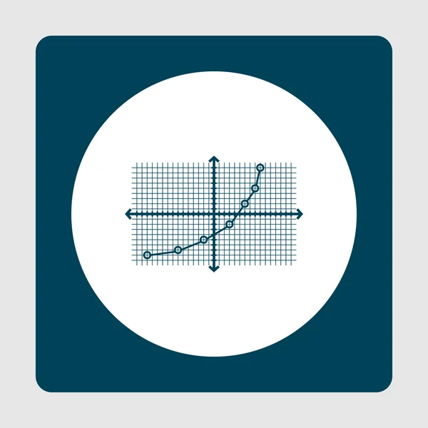 Grid chart line icon, grid chart line symbol, grid chart line vector, grid chart line eps, grid chart line image, grid chart line logo, grid chart line flat, grid chart line art design — 图库矢量图片