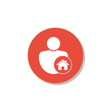kullanıcı ev simgesi, kullanıcı ev sembolü, kullanıcı ev vektörü, kullanıcı ev eps, kullanıcı ev görüntü, kullanıcı ev logosu, kullanıcı ev düz, kullanıcı ev sanat tasarımı, kullanıcı ev kırmızı halka