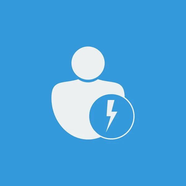 User flash icon, user flash symbol, user flash vector, user flash eps, user flash image, user flash logo, user flash flat, user flash art design, user flash blue — 图库矢量图片