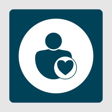 user heart icon, user heart symbol, user heart vector, user heart eps, user heart image, user heart logo, user heart flat, user heart art design, user heart blue