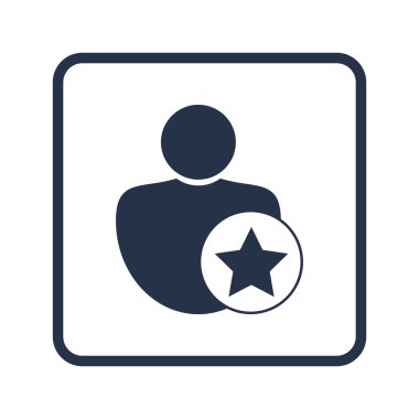 user star icon, user star symbol, user star vector, user star eps, user star image, user star logo, user star flat, user star art design, user star blue round