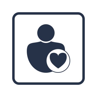 user heart icon, user heart symbol, user heart vector, user heart eps, user heart image, user heart logo, user heart flat, user heart art design, user heart blue round
