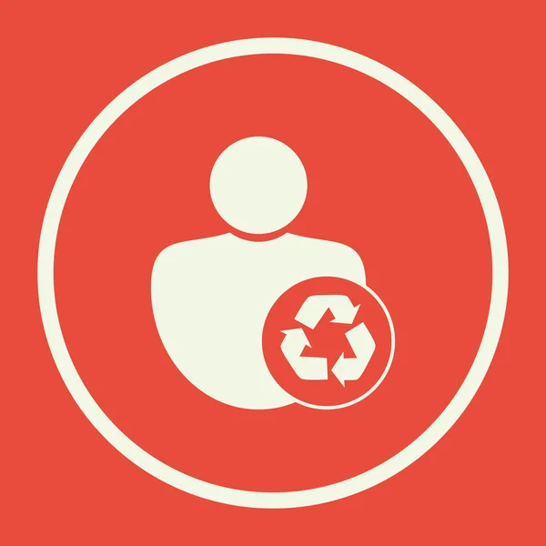 Recycle Icon, Recycle Eps10, Recycle Vector, Recycle Eps, Recycle App, Recycle Jpg, Recycle Web, Recycle Flat, Recycle Art, Recycle Ai, Recycle Icon Path — Wektor stockowy