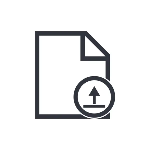 Icono de carga de archivos, carga de archivos Eps10, vector de carga de archivos, eps de carga de archivos, aplicación de carga de archivos, jpg de carga de archivos, web de carga de archivos, carga de archivos plana, arte de carga de archivos, carga de archivos Ai, ruta de icono de carga de archivos — Archivo Imágenes Vectoriales