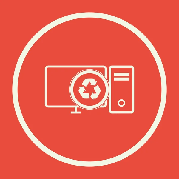 Pc Recycle Icon, Pc Recycle Eps10, Pc Recycle Vector, Pc Recycle Eps, Pc Recycle App, Pc Recycle Jpg, Pc Recycle Web, Pc Recycle Flat, Pc Recycle Art, Pc Recycle Ai, Pc Recycle Icon Path — Image vectorielle