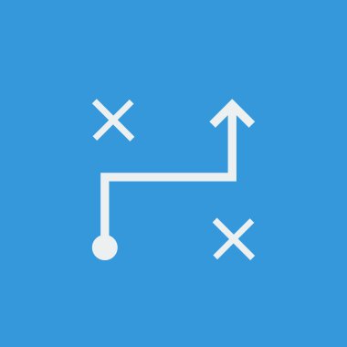 Makine Öğrenimi Karar Verme Simgesi İllüstrasyon. Üstün Kaliteli Web Simgesi.