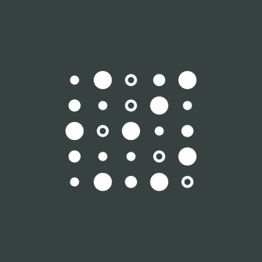 Makine Öğrenimi Veri Yapısı Simgesi çizimi. Üstün Kaliteli Web Simgesi.