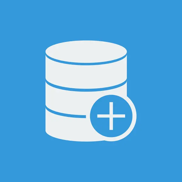 Database Add Icon, Database Add Eps10, Database Add Vector, Database Add Eps, Database Add App, Database Add Jpg, Database Add Web, Database Add Flat, Database Add Art, Database Add — Image vectorielle