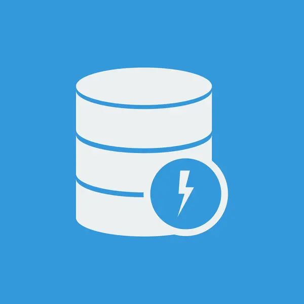 データベースのフラッシュのアイコン、フラッシュ Eps10 をデータベース、データベースのフラッシュ ベクトル、フラッシュ Eps をデータベース、Flash アプリケーションをデータベース、フラッシュ Jpg をデータベース、データベースのフラッシュの Web、データベースのデータベース フラッシュ アート フラッシュ フラット — ストックベクタ