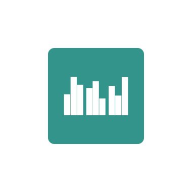 Vektör İllüstrasyon İstatistikler 3 Gruplu Çubuk Grafik Simgesi. Üstün Kaliteli Web Simgesi.