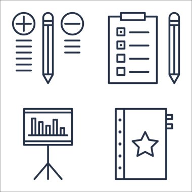 Set Of Project Management Icons On Quality Management, Statistics, Best Solution And More. Premium Quality EPS10 Vector Illustration For Mobile, App, UI Design.