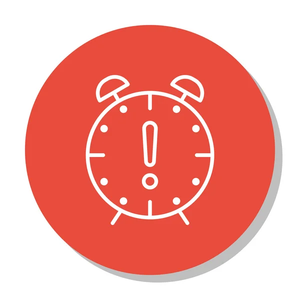 Vector Illustration of Project Management Icon On Deadline and Time Management in Trendy Flat Style. Изолированная икона управления проектами для веб, мобильного и инфографического дизайна, Eps10 . — стоковый вектор