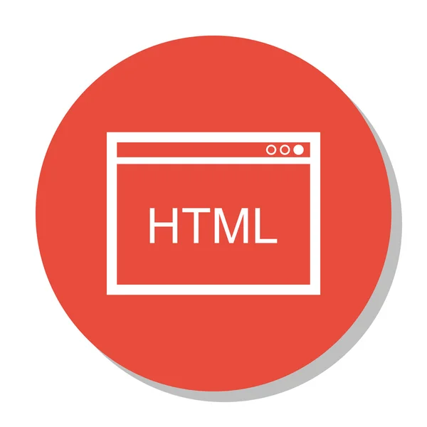 在时髦的平面样式的 HTML 代码上的 Seo、营销和广告图标的矢量插图。Seo， 营销和广告独立图标为网络， 移动和信息图表设计， Eps10. — 图库矢量图片