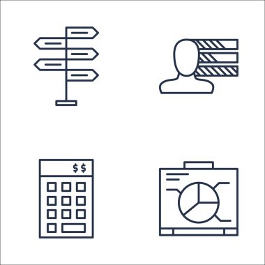 Yatırım, Kişilik, Grafik ve Daha Fazlası Proje Yönetimi Simgeleri Ayarlayın. Üstün Kaliteli Eps10 Vektör İllüstrasyon Mobil, Uygulama, Ui Tasarım için.