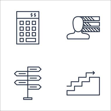 Karar Verme, Yatırım, Grafikler ve Daha Fazlası Üzerine Proje Yönetimi Simgeleri Ayarlayın. Üstün Kaliteli Eps10 Vektör İllüstrasyon Mobil, Uygulama, Ui Tasarım için.