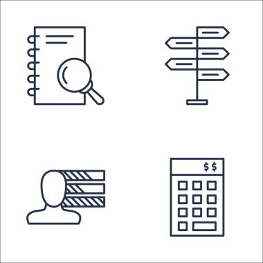 Karar Verme, Kişilik, Yatırım Ve Daha Fazlası Üzerine Proje Yönetimi Simgeleri Ayarlayın. Üstün Kaliteli Eps10 Vektör İllüstrasyon Mobil, Uygulama, Ui Tasarım için.