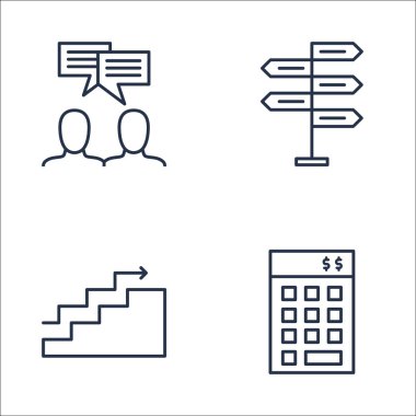Grafik, Karar Verme, Takım Toplantısı ve Daha Fazlası Üzerine Proje Yönetimi Simgeleri Ayarlayın. Üstün Kaliteli Eps10 Vektör İllüstrasyon Mobil, Uygulama, Ui Tasarım için.