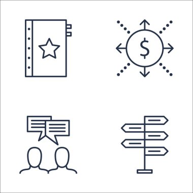 Takım Toplantısı, Kalite Yönetimi, Karar Verme ve Daha Fazlası Üzerine Proje Yönetimi Simgeleri Seti. Üstün Kaliteli Eps10 Vektör İllüstrasyon Mobil, Uygulama, Ui Tasarım için.