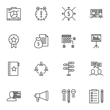 En İyi Çözüm, Karar Verme, Kalite Yönetimi Ve Daha Fazlası Üzerine Proje Yönetimi Simgeleri Ayarlayın. Üstün Kaliteli Eps10 Vektör İllüstrasyon Mobil, Uygulama, Ui Tasarım için.