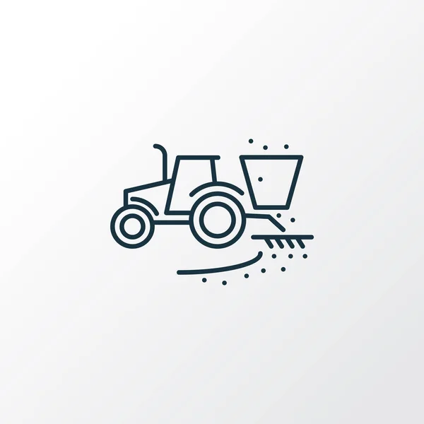 Planter icon line symbol. Premium quality isolated sow element in trendy style. — Stock Photo, Image