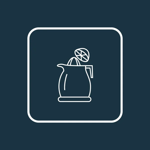 Juicer icon line symbol. Premium quality isolated squeezer element in trendy style. — Stock Vector