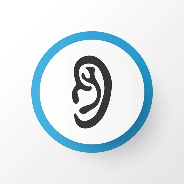 Ear icon symbol. Premium quality isolated listen element in trendy style. — Stock Photo, Image