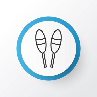 Sopa simgesi simgesi davul. Üstün kaliteli moda stil öğesinde dövmek enstrüman izole.